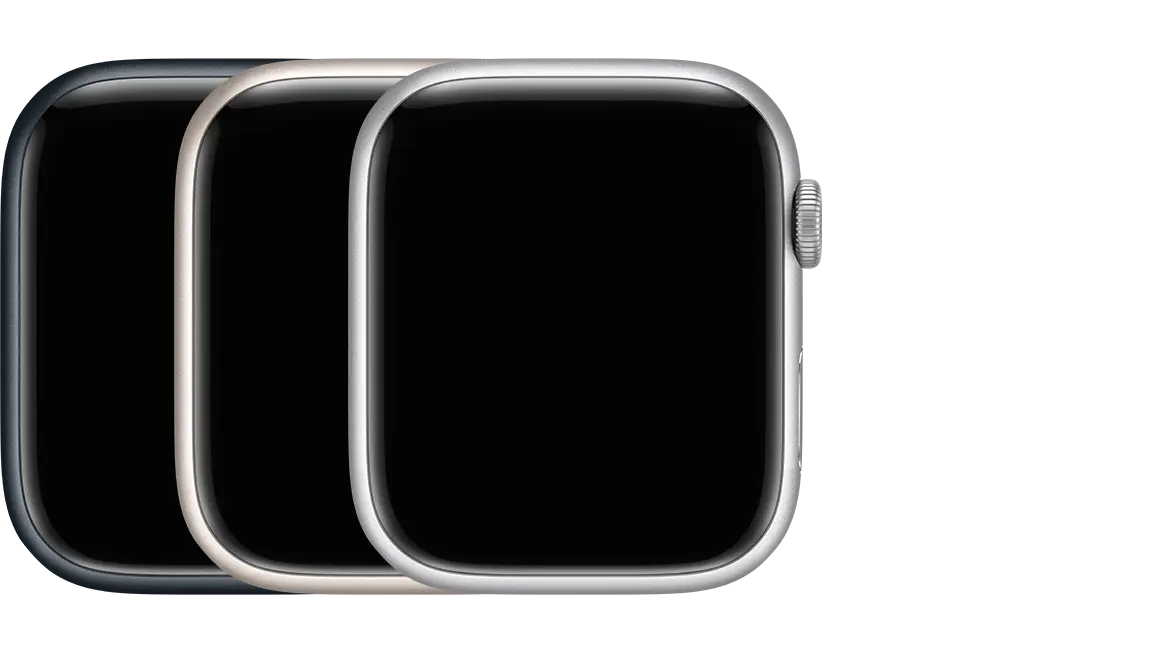 Apple Watch SE (2nd generation) (GPS) in available finishes