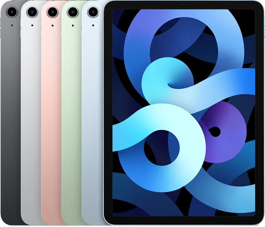 iPad Air (4th generation) (Wi-Fi) in available finishes