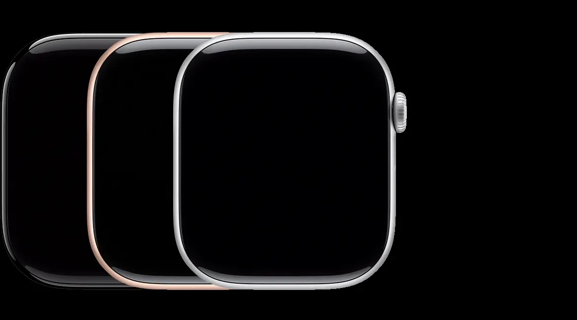 Apple Watch Series 10 (GPS) in available finishes