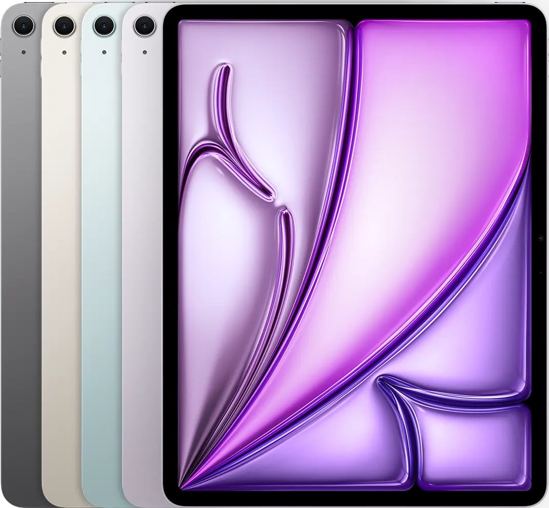 iPad Air 13-inch (M3) (Wi-Fi) in available finishes