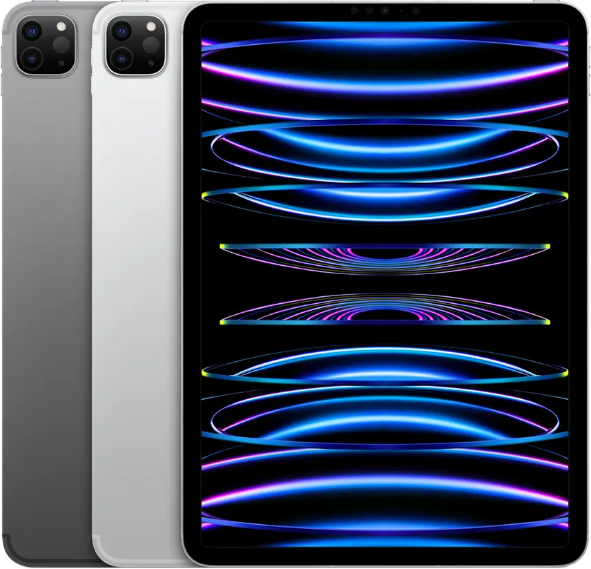 iPad Pro 11-inch (4th generation) (Wi-Fi + Cellular) in available finishes