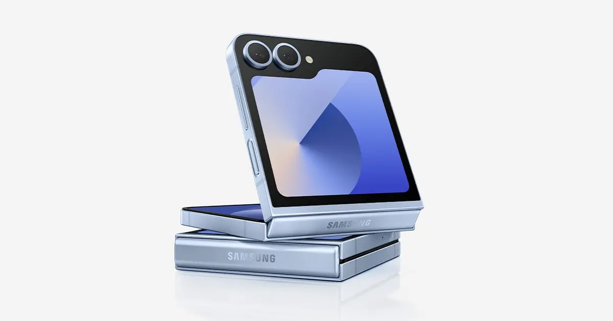 Galaxy Z Flip6 in available colours
