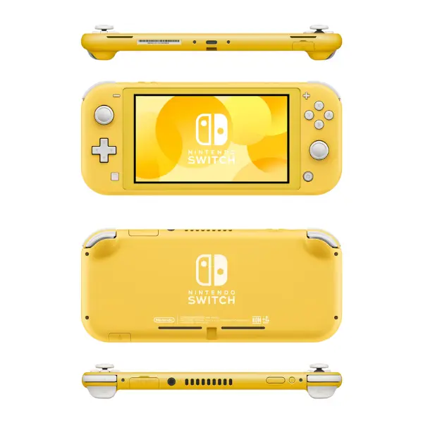 Used Nintendo Switch Lite (HDH-001) 5.5-inch NVIDIA Tegra X1 Custom Processor 32GB 4GB Yellow — Very Good — view 2