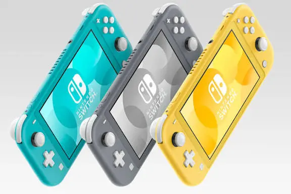 Used Nintendo Switch Lite (HDH-001) 5.5-inch NVIDIA Tegra X1 Custom Processor 32GB 4GB Yellow — Very Good — view 4