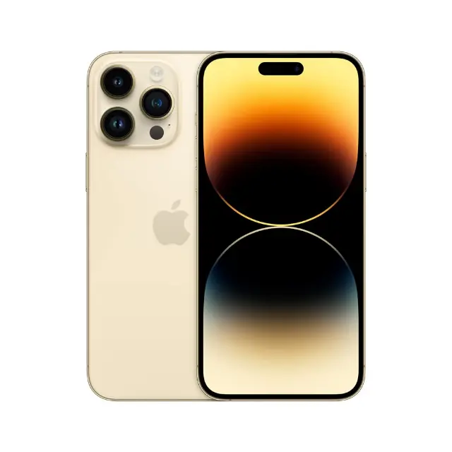 مستعمل Apple iPhone 14 Pro Max 6.7 بوصة 5G 256GB ذهبي — جيد جداً