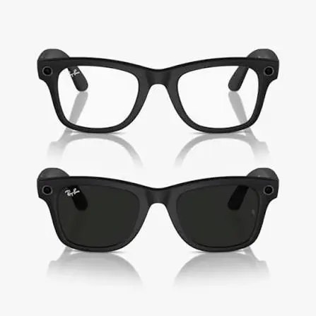 Used Meta Ray-Ban Meta Wayfarer (Gen 1) Snapdragon AR1 Gen 1 32GB Matte Black / Clear — Excellent — view 3