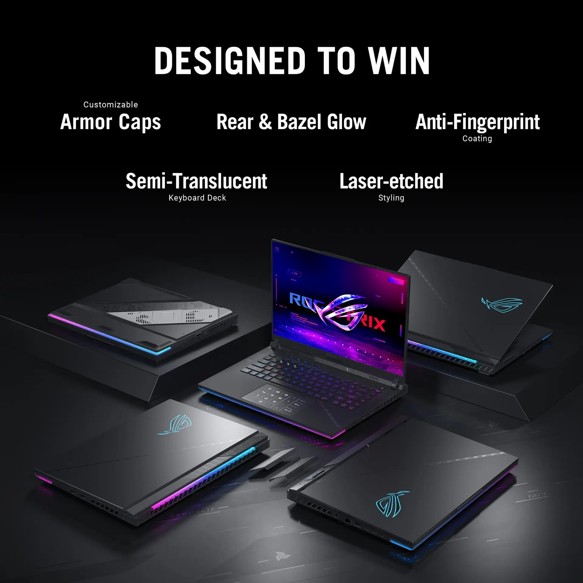 Used ASUS ROG Strix SCAR 16 G634JZ 16-inch Intel® Core™ i9 13th Gen NVIDIA GeForce RTX 4080 Laptop GPU 12GB 1 TB SSD 16 GB Black — Like New — view 3