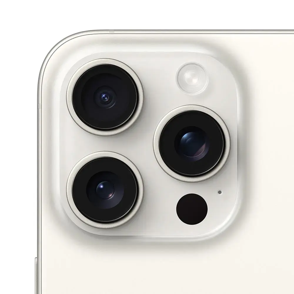 Used Apple iPhone 15 Pro Max 5G 256GB White Titanium — Very Good — view 4