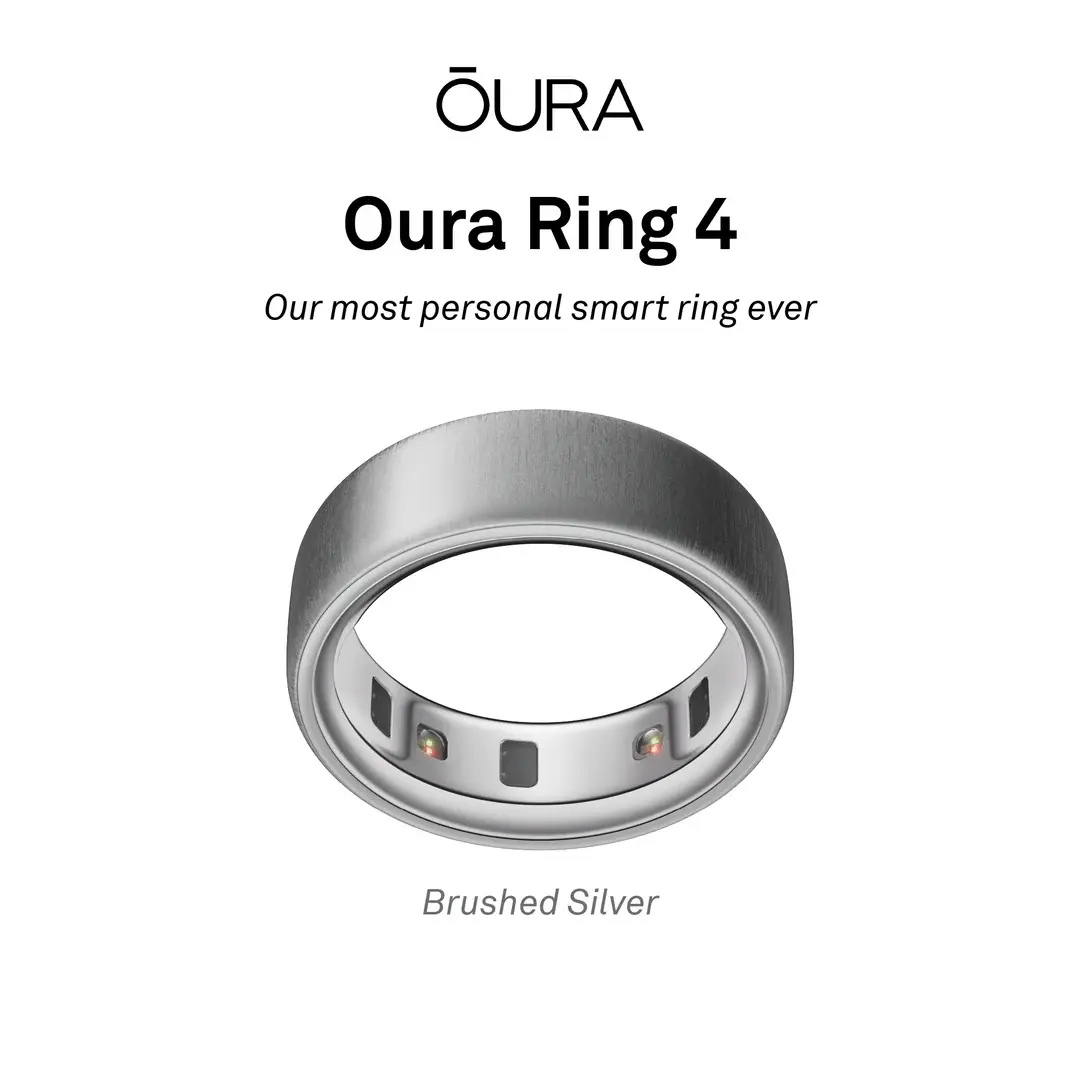 Used Oura Ring 4 Size 9 Titanium Gold — Like New — view 4