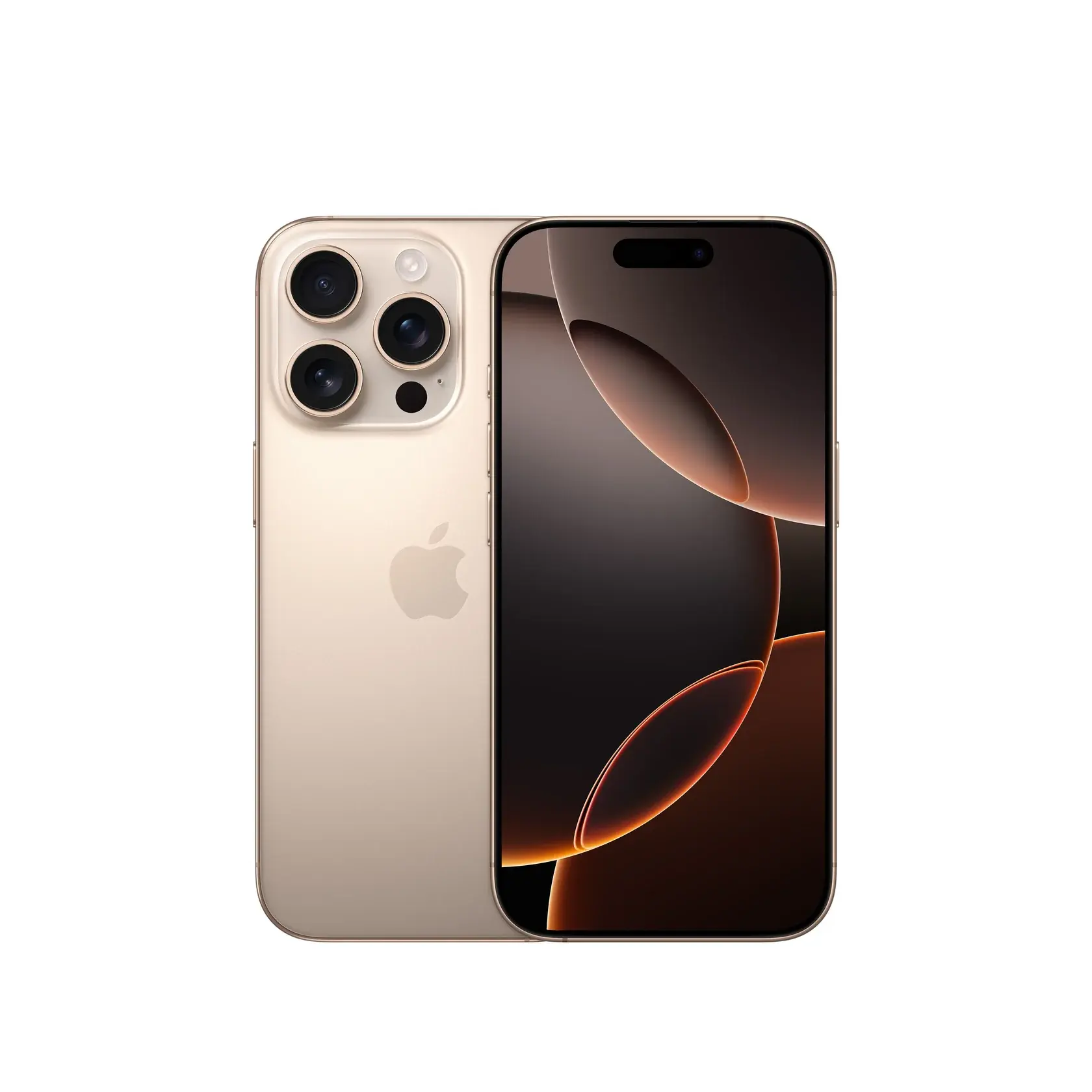 مستعمل Apple آيفون 16 برو 6.3 بوصة A18 Pro 256 جيجابايت تيتانيوم صحراوي — ممتاز