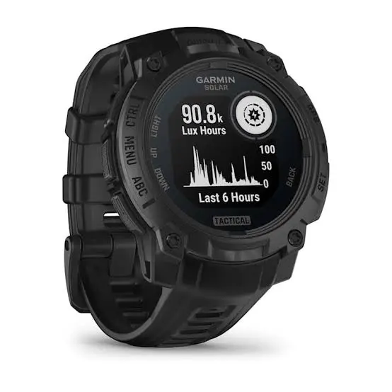 مستعمل Garmin Instinct 3 (شمسية) 45 مم أسود — ممتاز — view 3