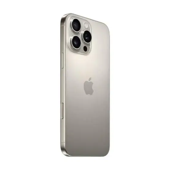 Used Apple iPhone 15 Pro Max 5G 256GB Natural Titanium — Very Good — view 4
