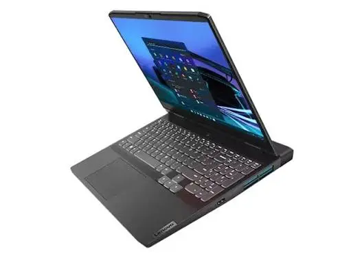 Used Lenovo IdeaPad Gaming 3 15.6-inch 12th Gen Intel Core i5 2.5 GHz NVIDIA GeForce RTX 3050 Laptop GPU 4GB 512GB SSD 16GB RAM Black — Excellent — view 3
