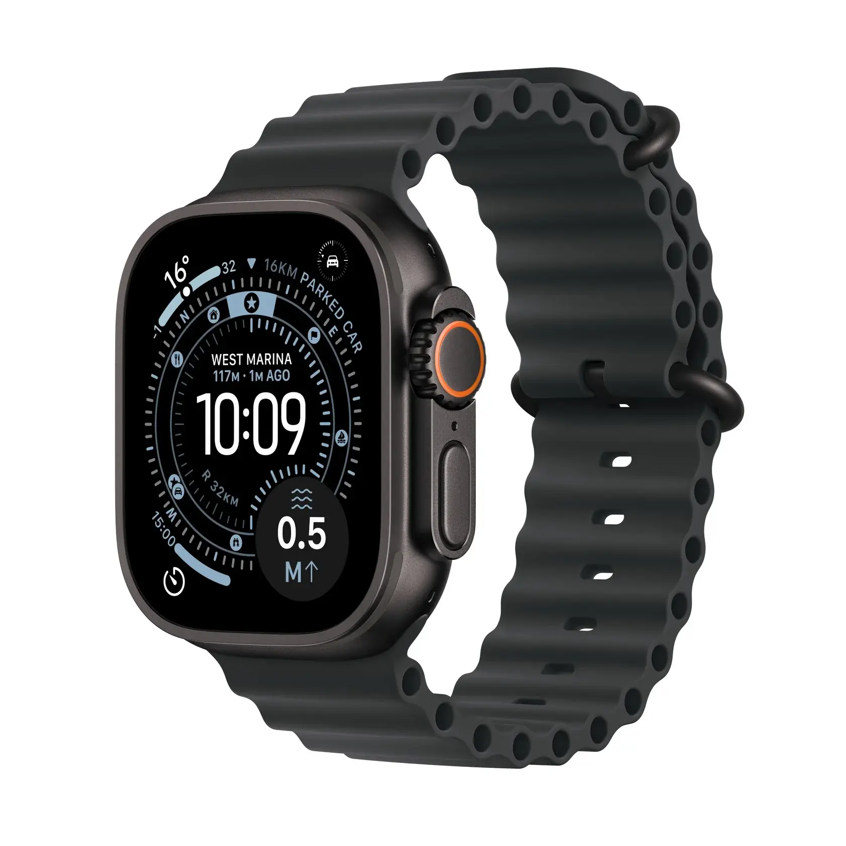 Used Apple Watch Ultra 3 49mm (GPS + Cellular) Black Titanium — Like New