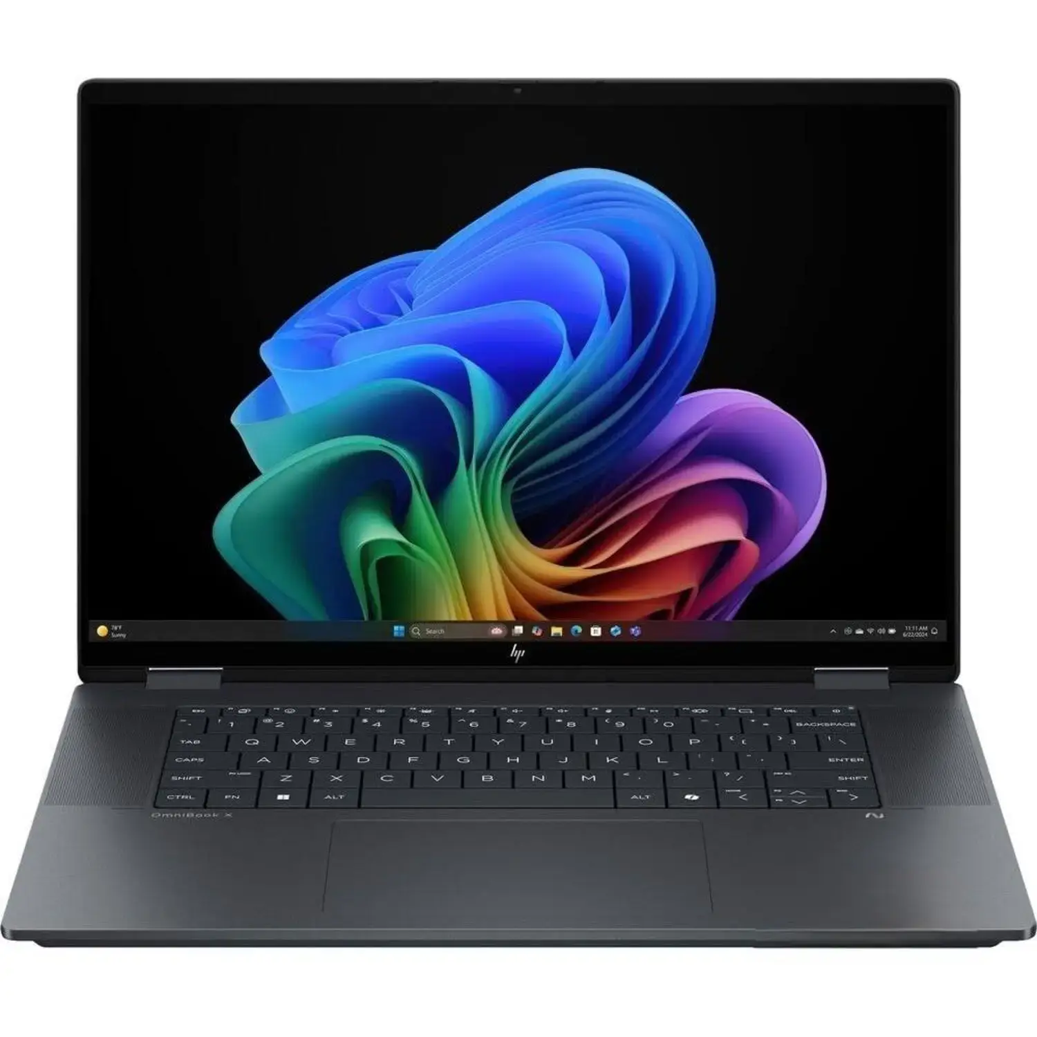 Used HP OmniBook X Flip 16-inch Touchscreen Intel(R) Core(TM) Ultra 9 288v 2TB SSD 32GB Eclipse Gray — Like New