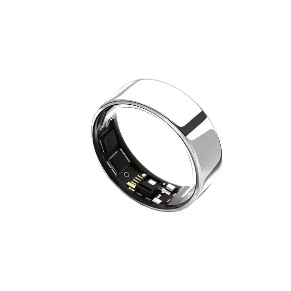 مستعمل Ultrahuman Ring AIR مقاس 9 فضي فضائي — ممتاز — view 2