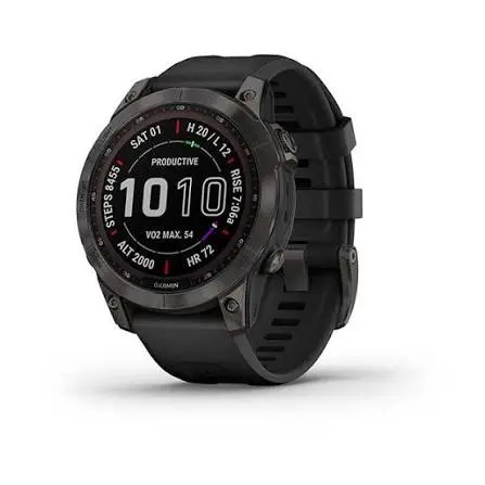 Used Garmin fēnix 7 Sapphire Solar Edition 47mm Black — Excellent