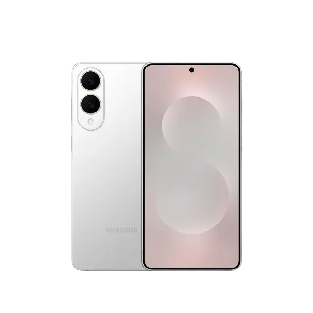 سامسونج جالاكسي S25 إيدج 5G سعة 256 جيجابايت وذاكرة 12 جيجابايت - لون فضي تيتانيوم - بحالة كالجديد (A+)