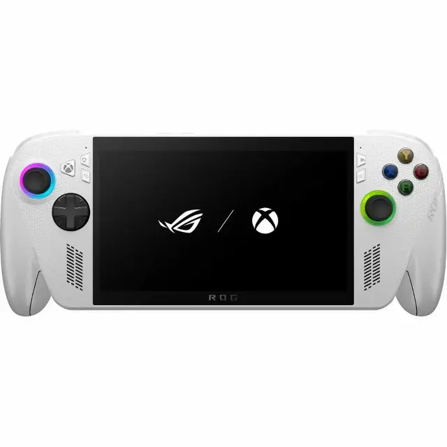 أسوس آر أو جي إكس بوكس آلاي (2025 RC73YA) 7 بوصة إيه إم دي رايزن Z2 A وإيه إم دي راديون جرافيكس سعة 512 جيجابايت SSD وذاكرة 16 جيجابايت - أبيض - بحالة كالجديد (A+)