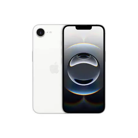 Used Apple iPhone 16e 6.1-inch 5G 128 GB White — Like New