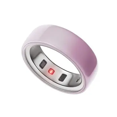 Used Oura Ring 4 Ceramic Rose Gold Size 8 — Very Good