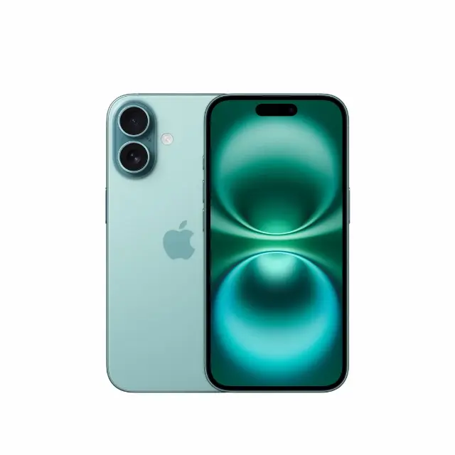 Used Apple iPhone 16 6.1-inch 5G A18 128GB Teal — Like New
