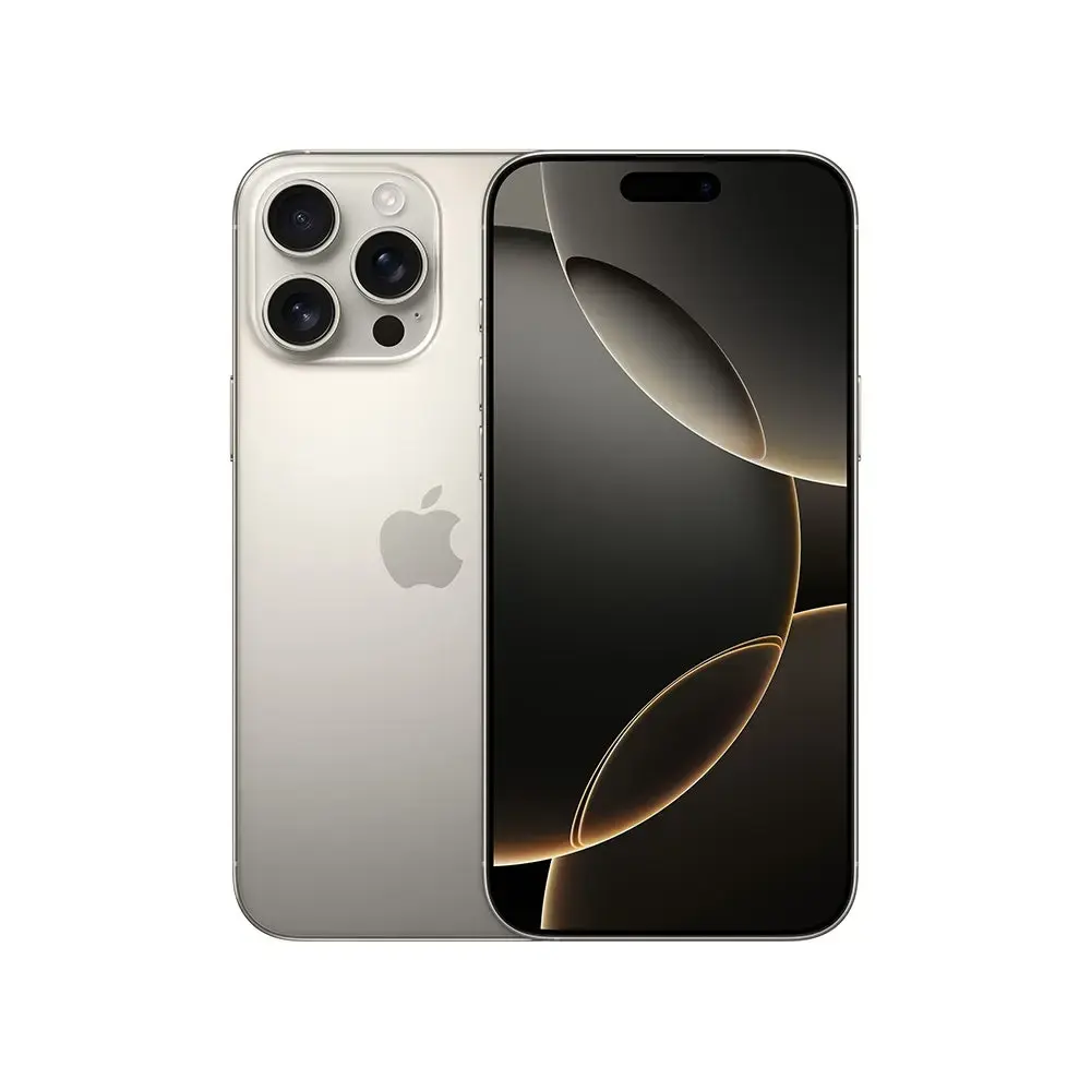 مستعمل Apple آيفون 16 برو ماكس A18 Pro 512 جيجابايت التيتانيوم الطبيعي — جيد جداً