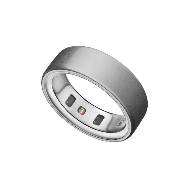 Used Oura Ring 4 Size 10 Brushed Silver — Excellent