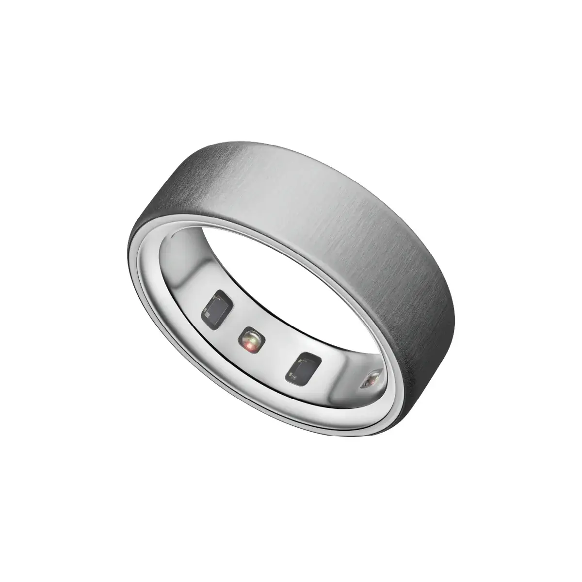 مستعمل Oura Ring 4 فضي مصقول — جيد جدًا