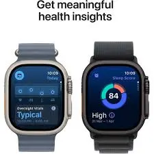 مستعمل Apple Watch Ultra 3 مقاس 49 مم من التيتانيوم GPS + Cellular باللون التيتانيوم الصحراوي — جيد جدًا — view 3