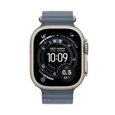 مستعمل Apple Watch Ultra 3 مقاس 49 مم من التيتانيوم GPS + Cellular باللون التيتانيوم الصحراوي — جيد جدًا — view 2