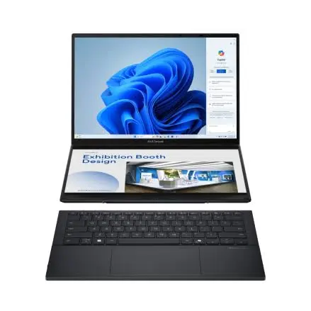 أسوس زينبوك ديو (2025) 14 بوصة 3K OLED بمعالج Intel Core Ultra 9 285H وذاكرة 32 جيجابايت وسعة 2 تيرابايت SSD ورسوميات Intel Arc مدمجة - غير نشط