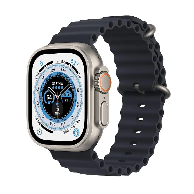 Apple Watch Ultra (GPS + Cellular) 49mm Natural Titanium Case - Excellent (A)