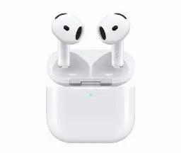 Open Box Apple AirPods 4 with USB-C Charging Case