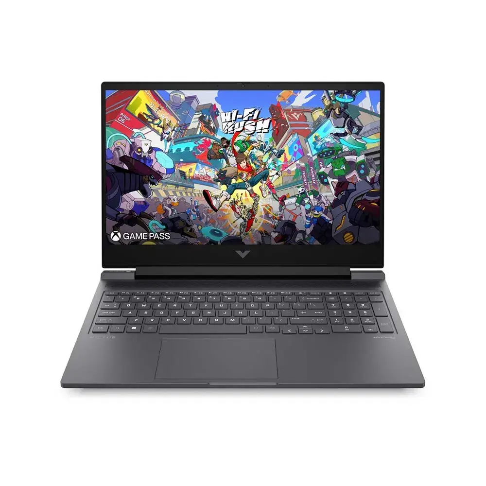 مستعمل HP Victus Gaming Laptop 16-r1013ne مقاس 16.1 بوصة بمعالج Intel Core i7-14650HX من الجيل 14 وبطاقة NVIDIA GeForce RTX 4050 Laptop GPU وسعة 1 تيرابايت SSD وذاكرة 16 جيجابايت فضي ميكا — كالجديد