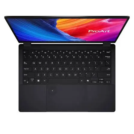 مستعمل ASUS ProArt PX13 HN7306W 2025 مقاس 12 بوصة شاشة لمس AMD Ryzen AI 9 HX 370 سعة 2 تيرابايت SSD وذاكرة 32 جيجابايت أسود نانو — كالجديد — view 3
