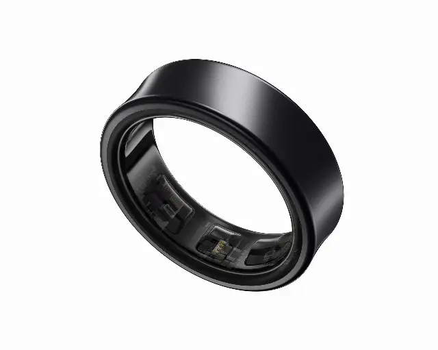Used Samsung Galaxy Ring Size 10 Titanium Black — Excellent